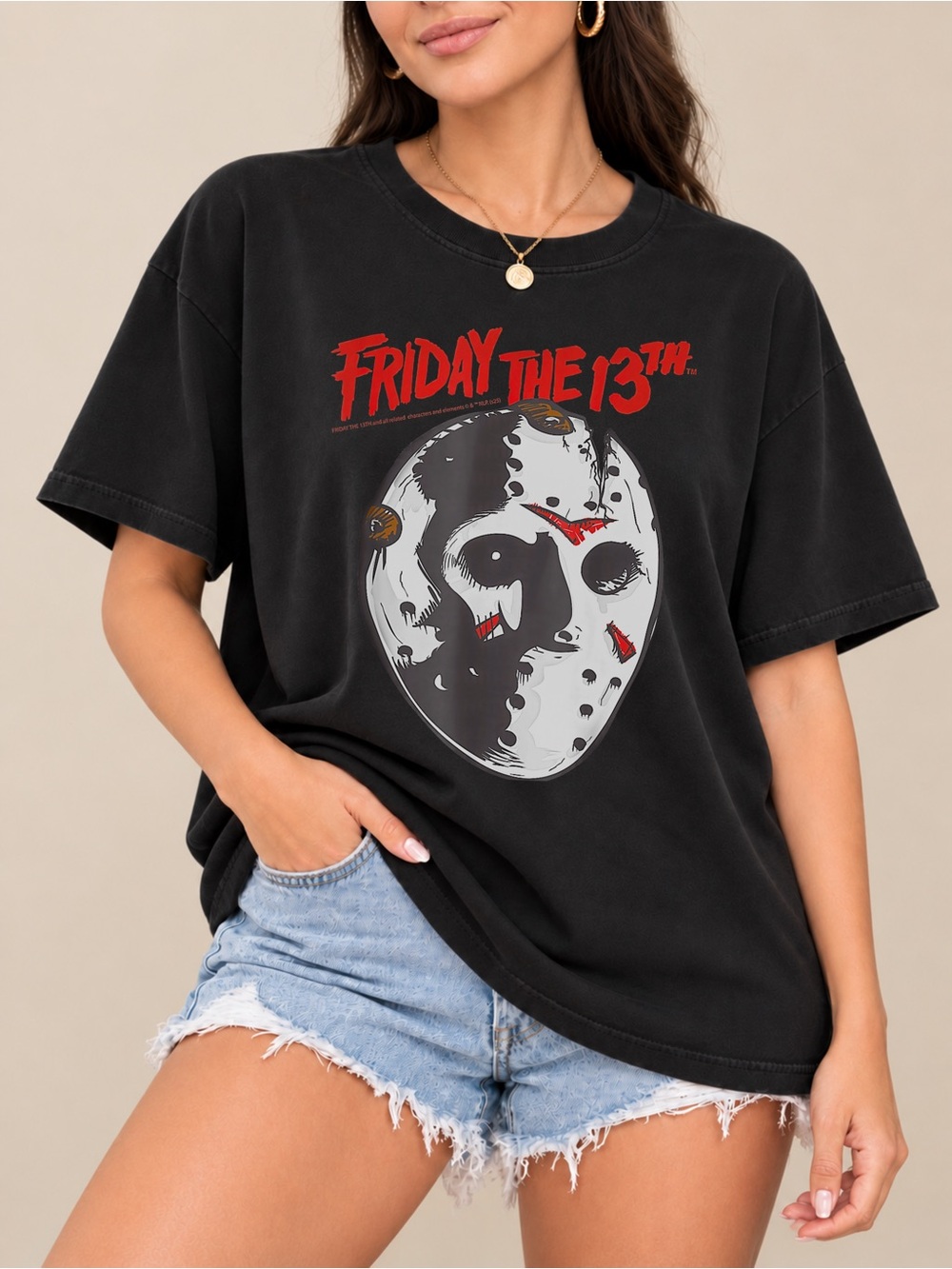 Friday the 13th Graphic Unisex T-shirt Halloween Horror Movie Tee